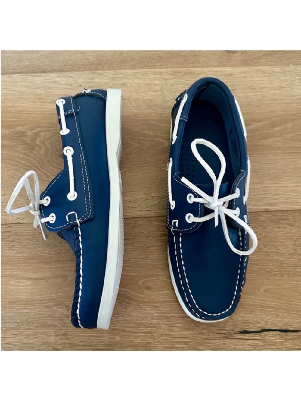 Leather Sebago Dockside Boat Shoes
